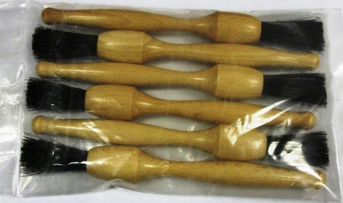 Small Acid Resistant Brush 175mm (7") for Pickling Paste Application