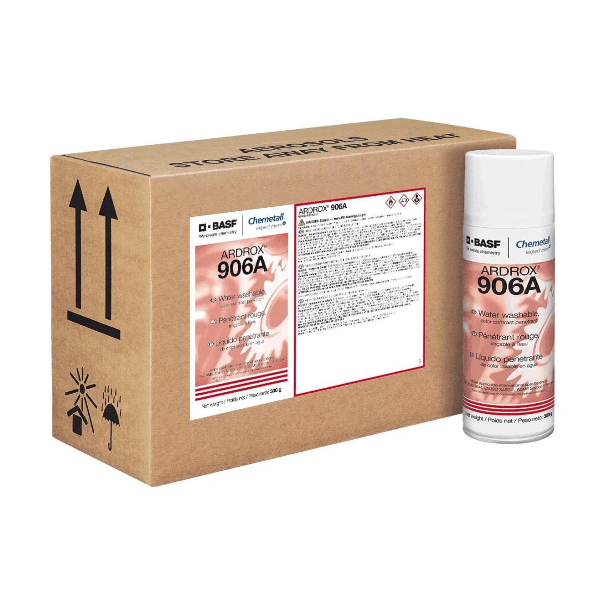 Ardrox 906A 1x25ltr red dye penetrant