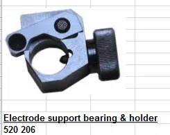 Wig spitz electode  support bearing with holder