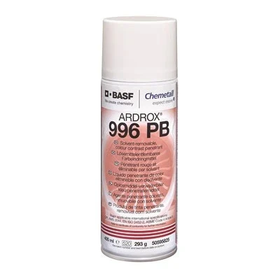 Ardrox 996PB high sensitivity red dye penetrant